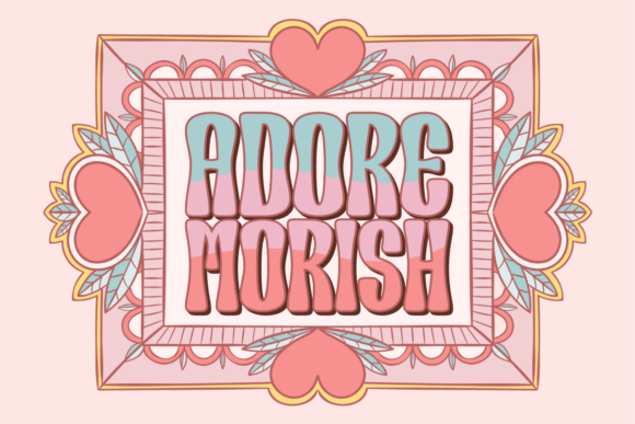 Adora Morish: The Perfect Retro Display Font for Handmade Creators