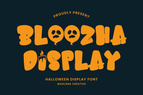 Bloozha Display: The Quirky Typeface for Bold Campaigns