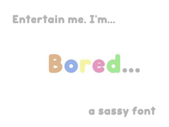 Bored: The Bold Display Font for Personality-Driven Campaigns
