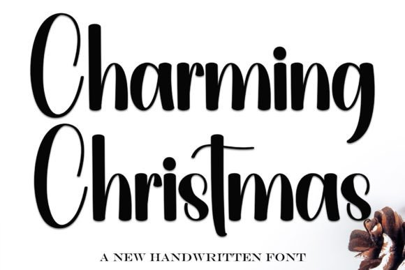 Charming Christmas: A Timeless Handwritten Typeface for Editorial Design