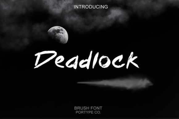 Deadlock: A Bold Display Typeface for Modern Web Design