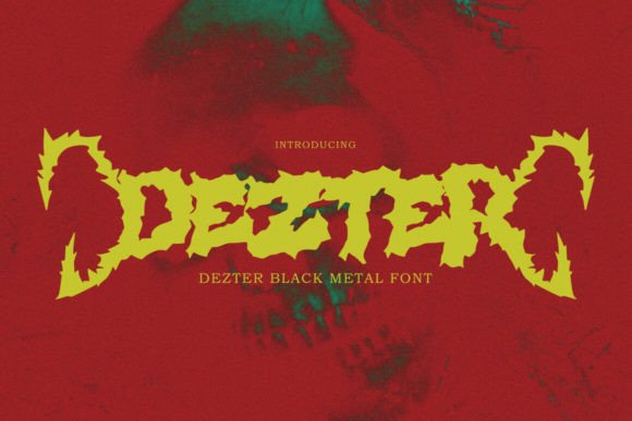 Dezter: A Unique Display Font for Handmade Branding