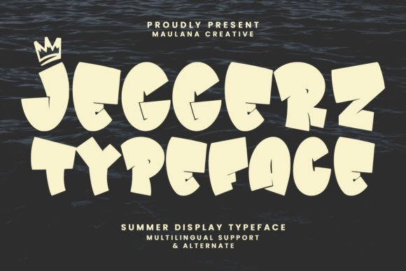 Jeggerz Typeface: The Bold Display Font for Campaigns That Pop