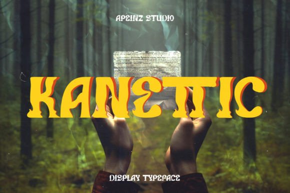 Kanettic: A Captivating Display Font for Bold Campaigns