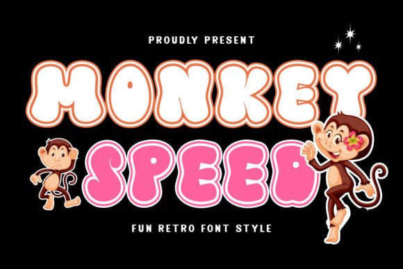 Monkey Speed: The Retro Bold Font for Playful Branding