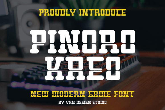Pinoro Kaeo: The Magical Display Font for Modern Branding
