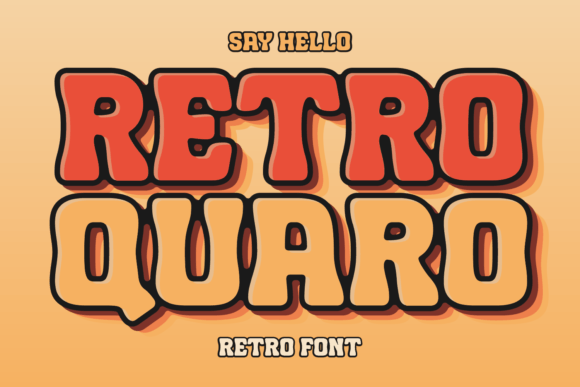 Retro Quaro: The Joyful Display Typeface for Modern Editorial Design