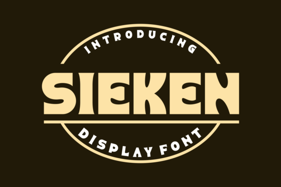 Sieken Display Font: Elevating Creative Campaigns with Unique Typography