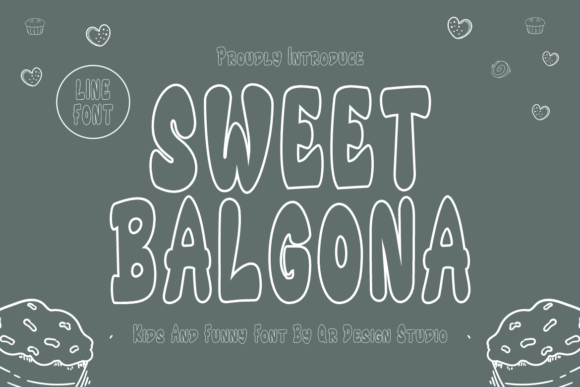 Sweet Balgona: The Friendly Display Typeface for Editorial Design