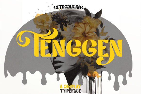 Tenggen Display Font for Bold Campaign Headlines