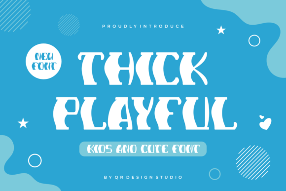 Thick Playful: The Unique Display Font for Modern Web Design