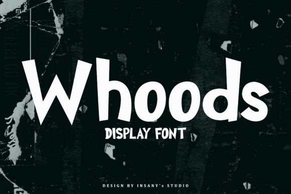 Whoods: The Perfect Display Font for Cheerful Craft Brands